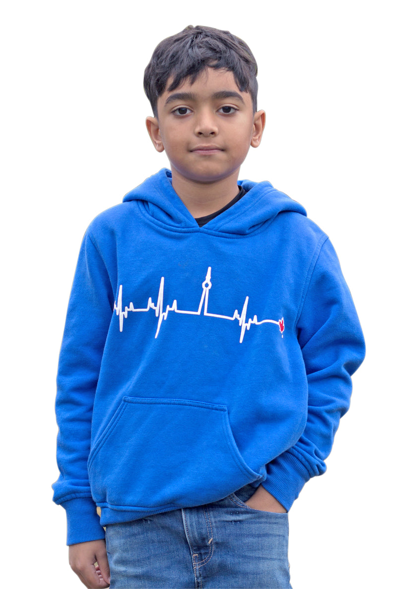 Boys hotsell blue hoodie